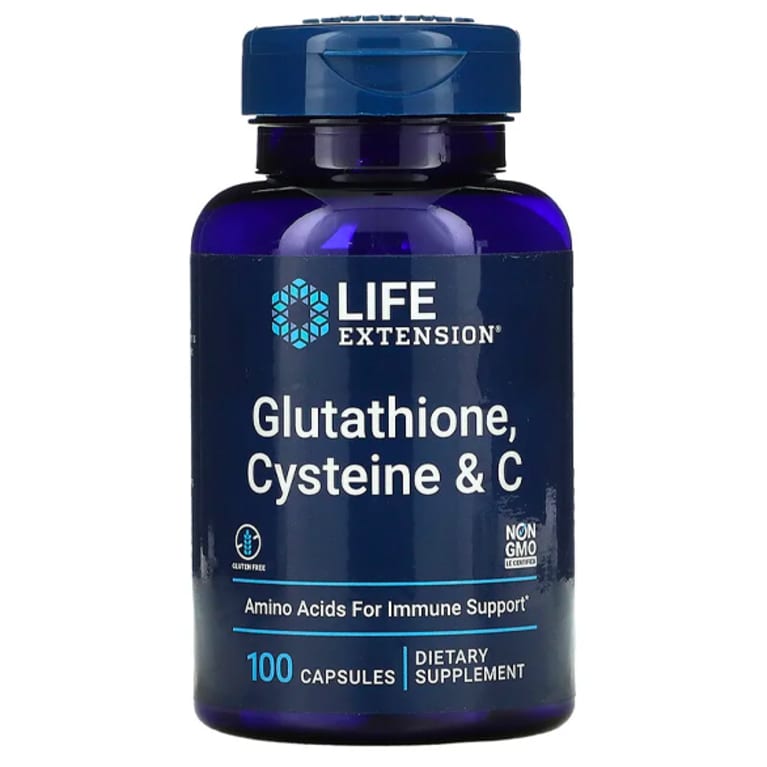 Best budget: Life Extension Glutathione, Cysteine & C