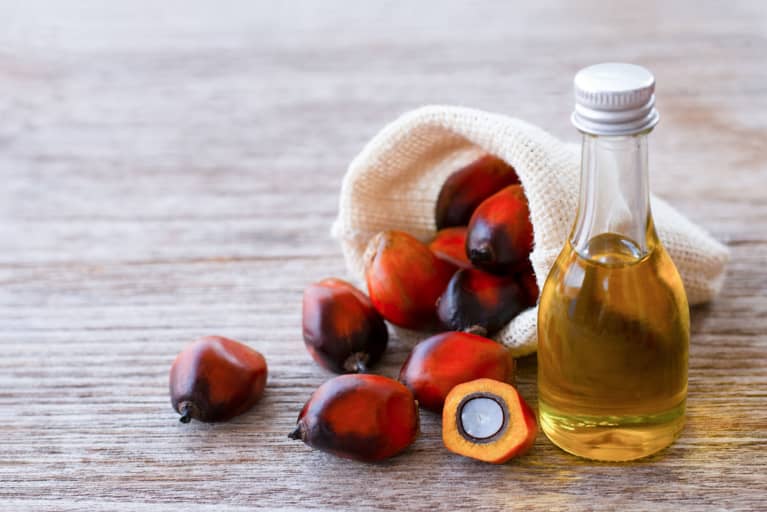 Palm oil and oil palm fruit