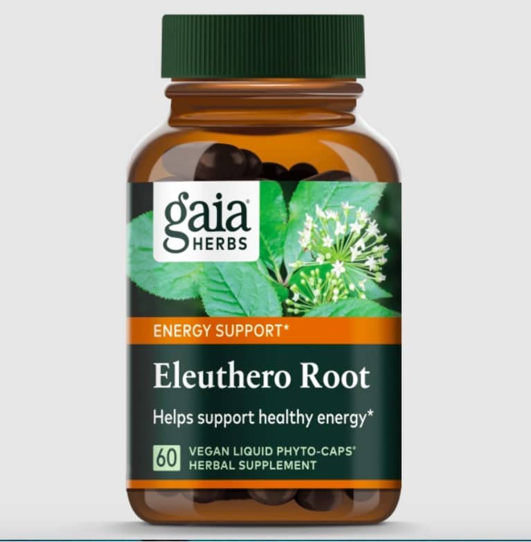 Gaia Eleuthero Root bottle