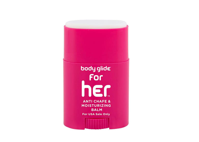 pink container with chafe galm