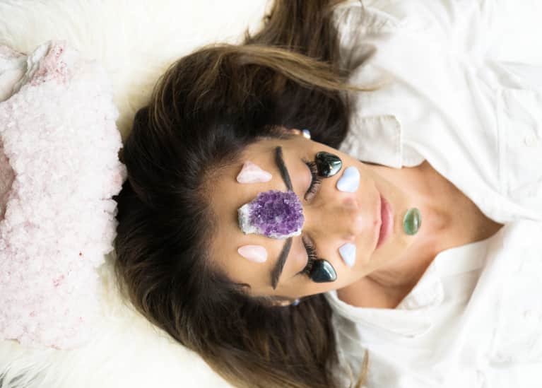 Gem Masks, Jade Rolling + Adaptogenic Beauty Dusts For Sparkly Skin