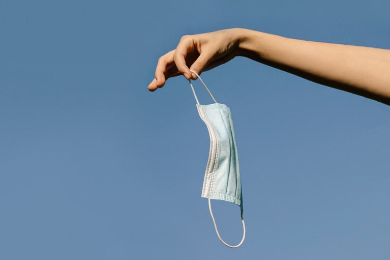 Can You Recycle Face Masks? Here's How To Dispose Of Them