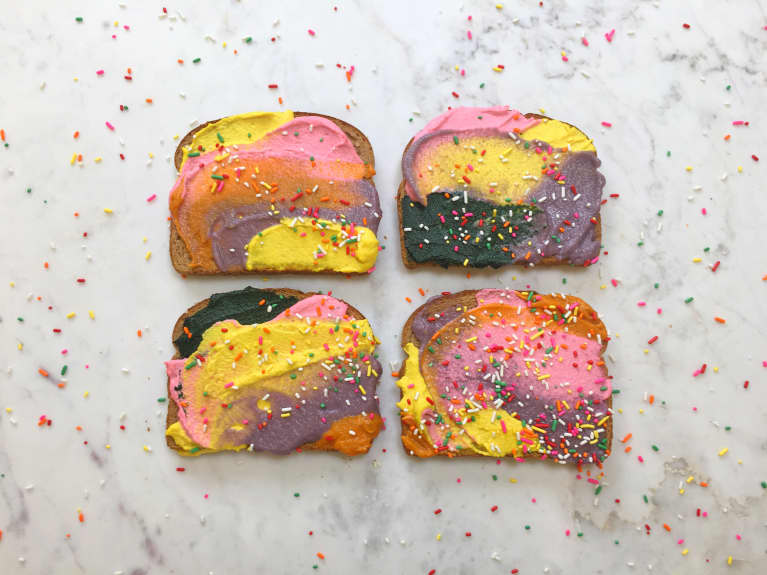 Unicorn Toast Is A Thing (And It's REALLY Good For You!)  Here's How To Make It At Home