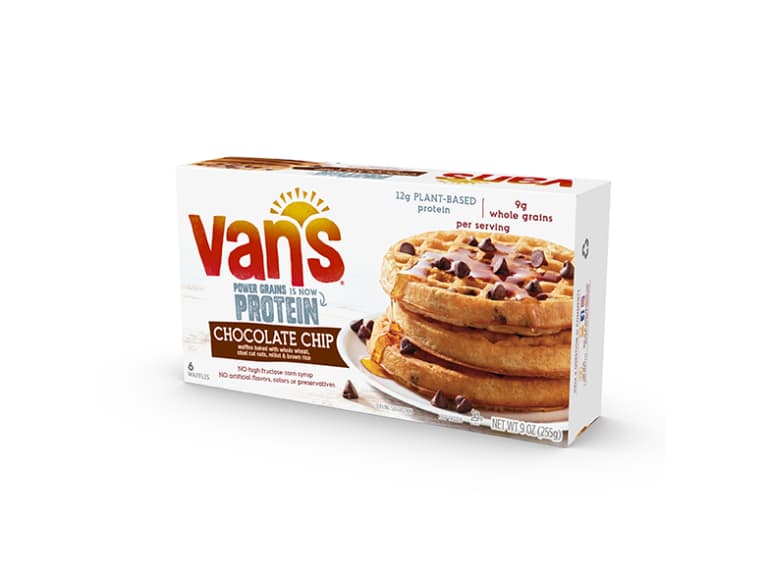 Van’s Protein Chocolate Chip Waffles Van’s Protein Chocolate Chip Waffles