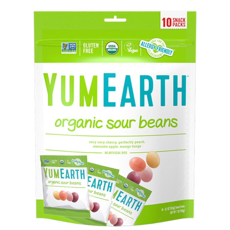 yum earth sour beans