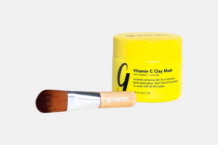 <p>Gleaming Vitamin C Clay Mask</p> gleaming face mask