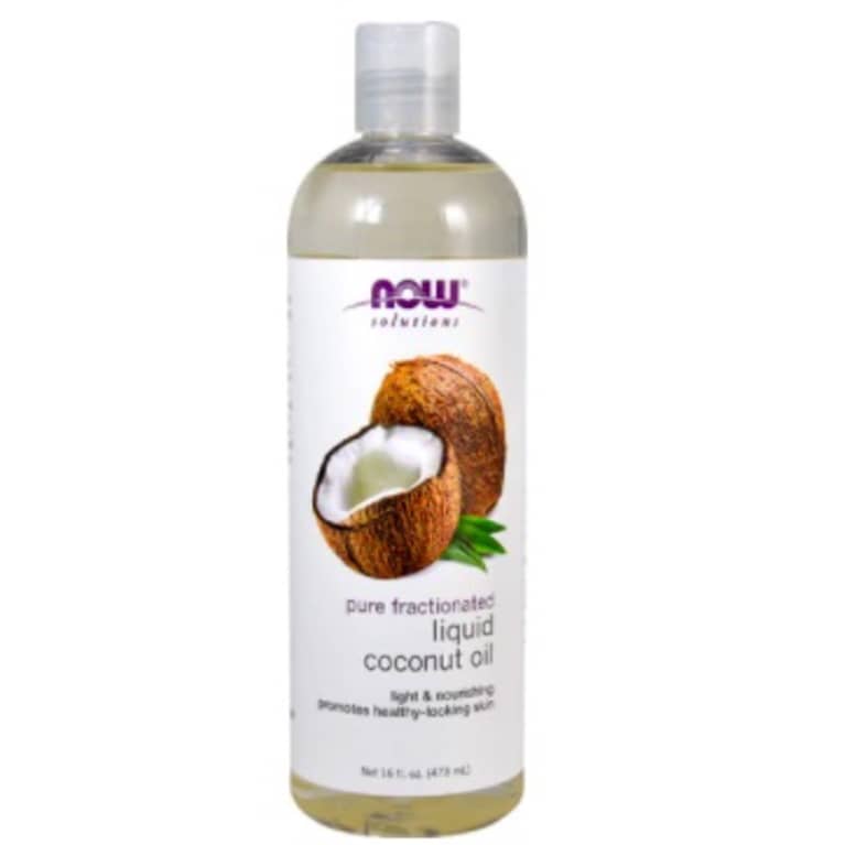 Now Foods coconut oil bottle