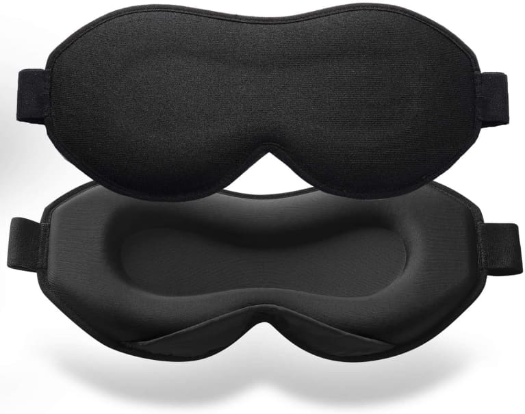 Sleep Mask for Side Sleep black sleep mask
