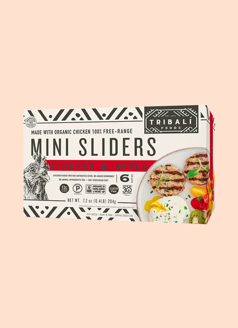 TRIBALÍ Foods™ Chicken & Apple Mini Sliders TRIBALÍ Foods™ Chicken & Apple Mini Sliders