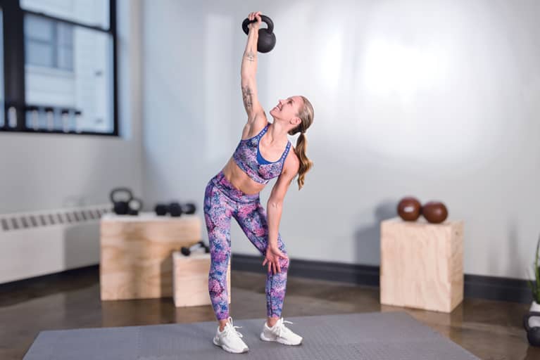 Step Into Your Personal Power With This Full-Body Kettlebell Workout