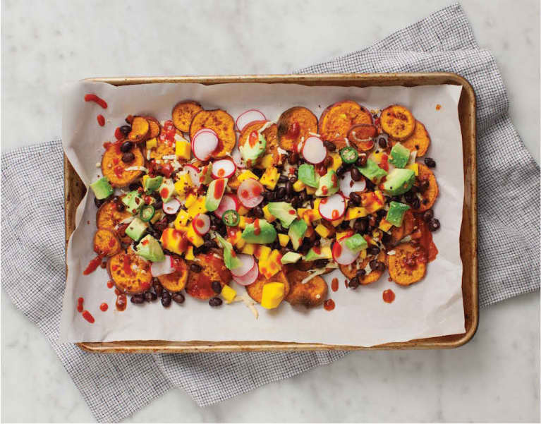 Loaded Sweet Potato Nachos Are Making All Our Snacking Dreams Come True