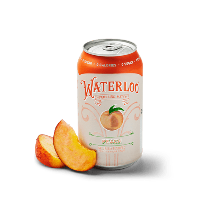 Waterloo Peach Sparkling Water