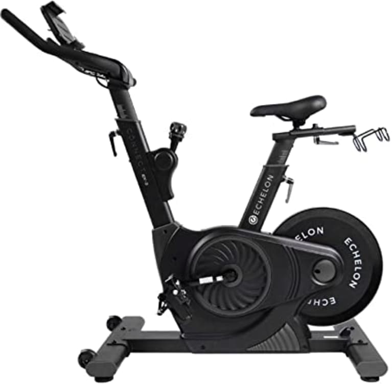 chelon Smart Connect Indoor Cycling Bike in black