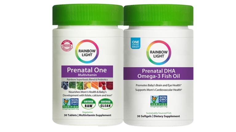 Best prenatal multi + omega-3 bundle: Rainbow Light Prenatal Daily Duo