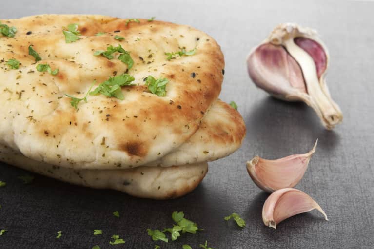 A Turmeric + Garlic Naan Recipe That's (Surprise!) Gluten-Free