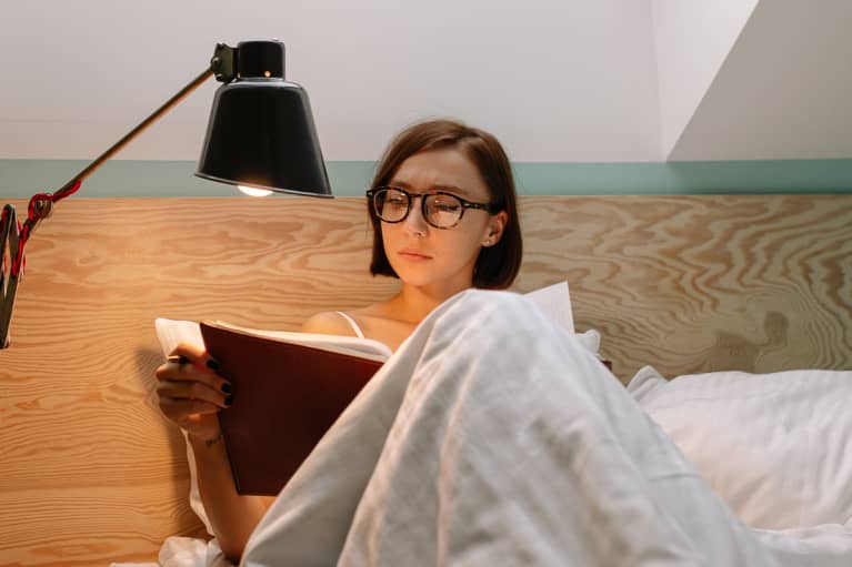 女人读日记之前，睡前