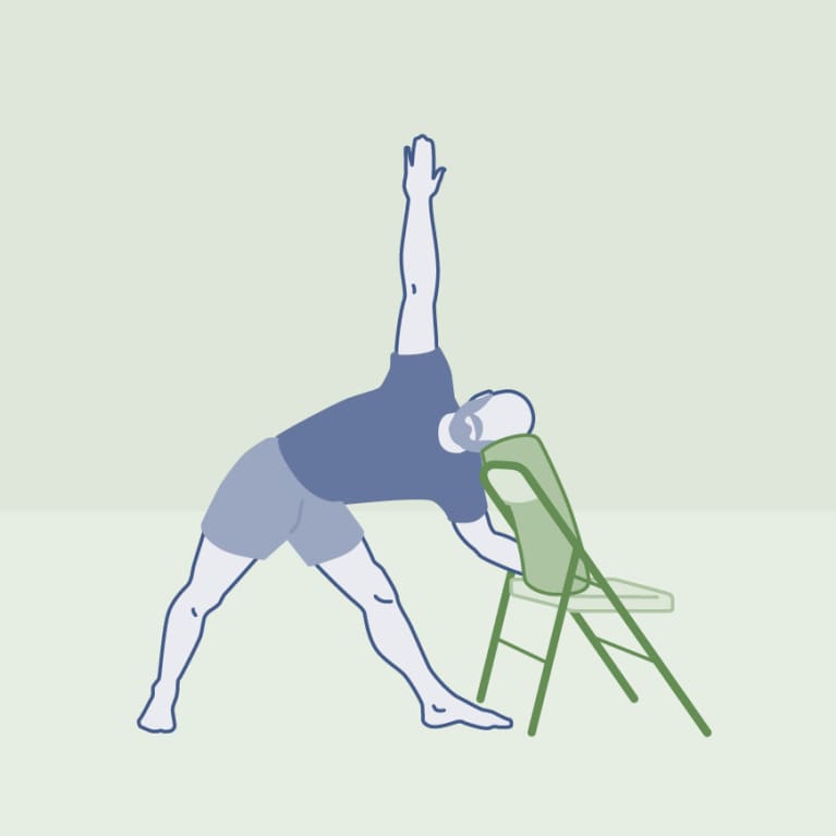 Supported Triangle Pose Supported Triangle Pose