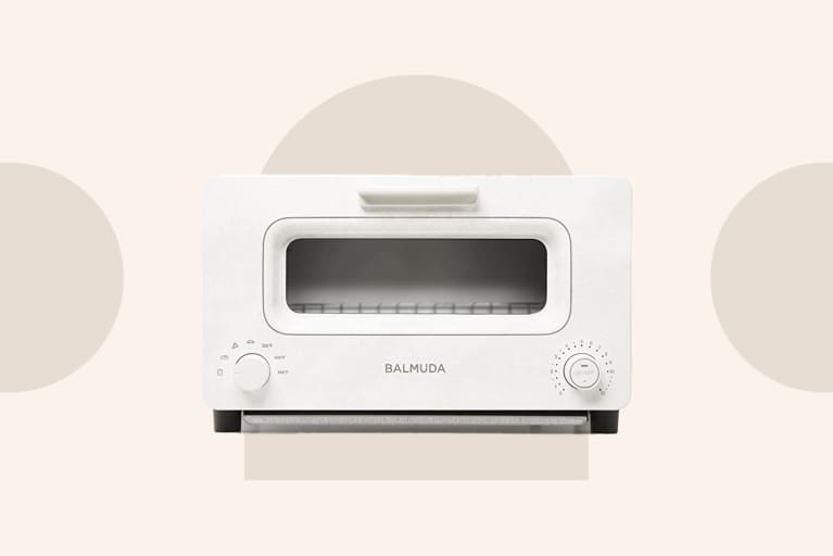 Balmuda Toaster on background
