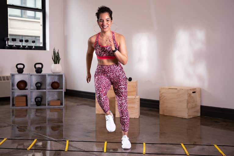Boost Your Coordination & Speed With This 8-Minute Agility Routine