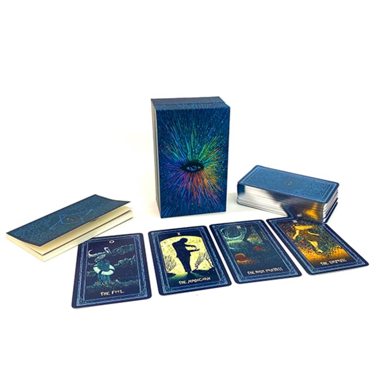 blue oracle deck cards
