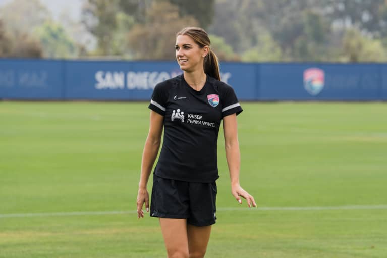 Exactly How Soccer Superstar Alex Morgan Stays Grounded During High-Stress Games