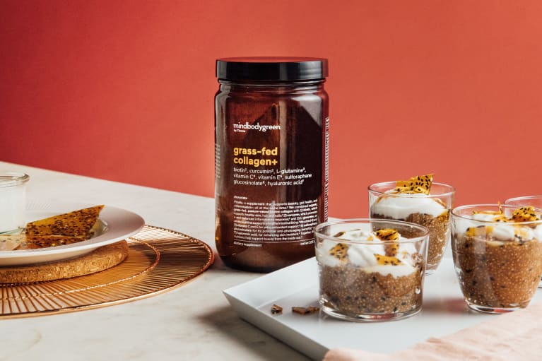 This Is Chia Seed Chocolate Collagen Pudding Is Perfect For The Long Weekend