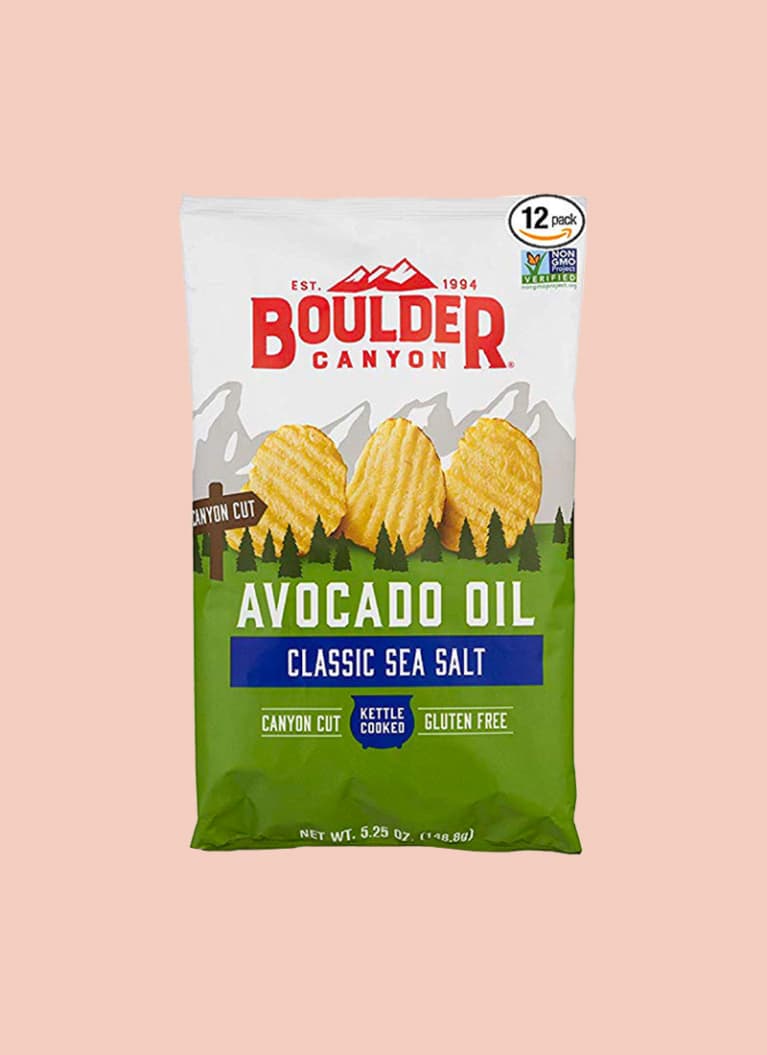 Boulder Canyon Avocado Oil Kettle Cooked Potato Chips Boulder Canyon Avocado Oil Kettle Cooked Potato Chips