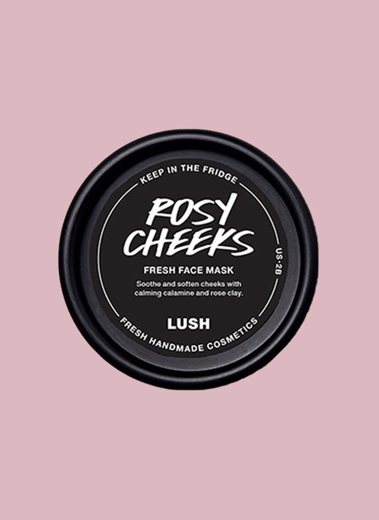 Lush rosy cheeks mask