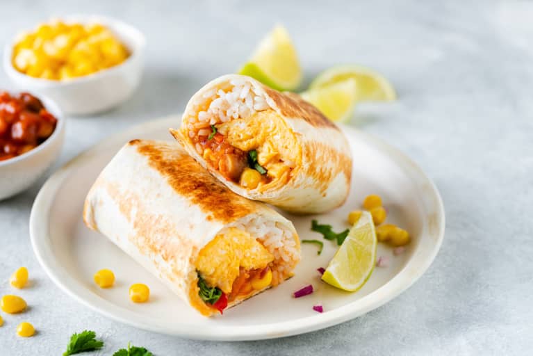breakfast burrito with egg breakfast burrito with egg