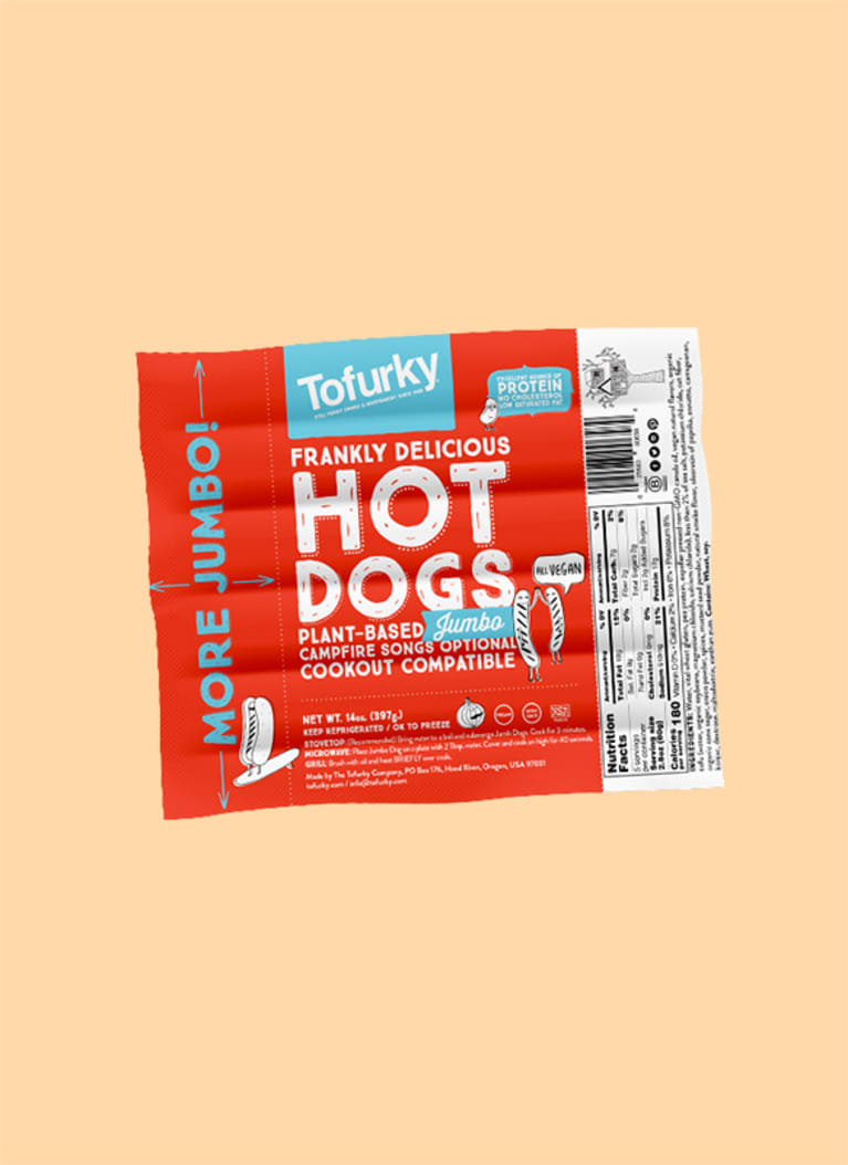 Tofurky Jumbo Plant-Based Hot Dogs