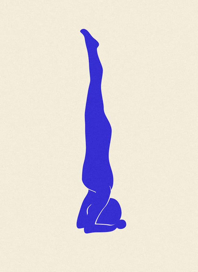 headstand demonstration
