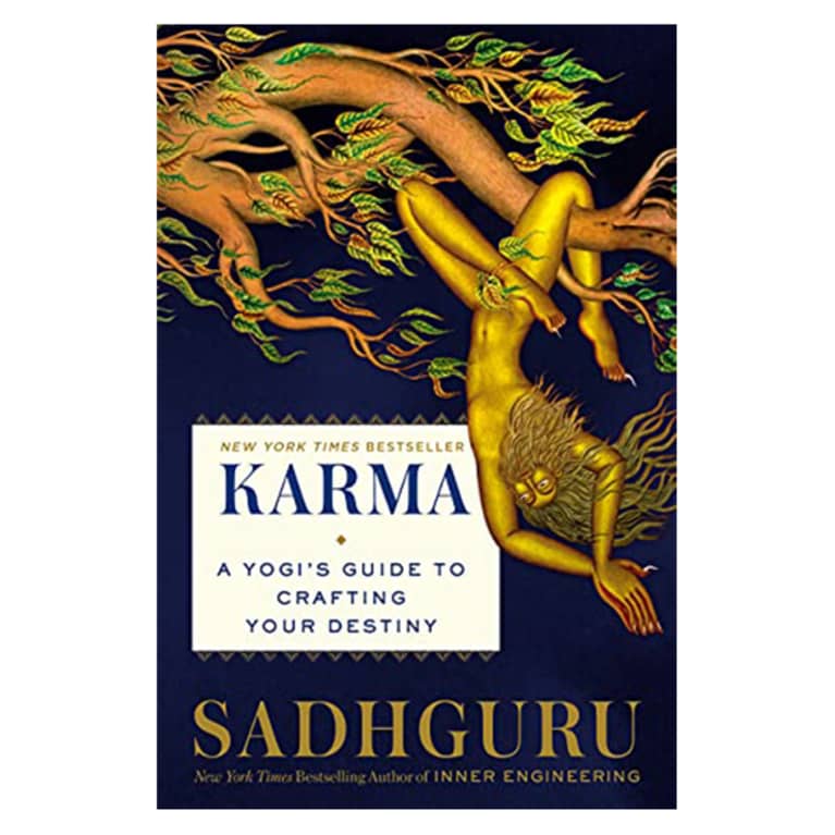 cover of karma by sadhguru
