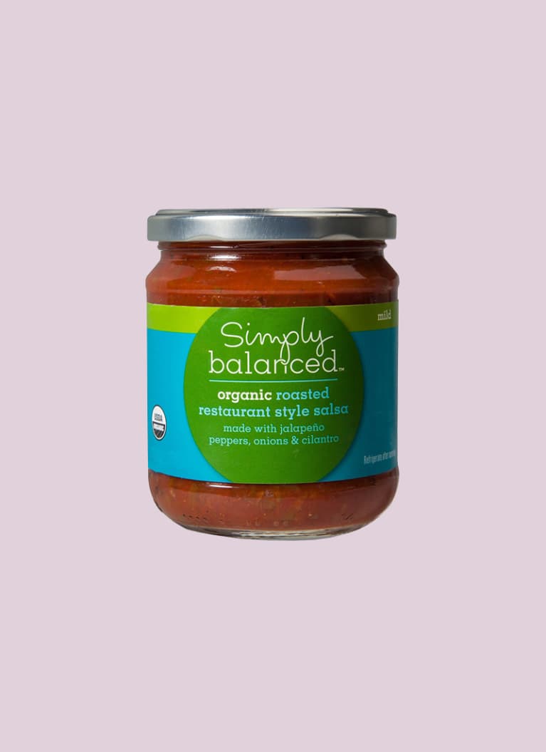 Simply Balanced organic roasted style salsa