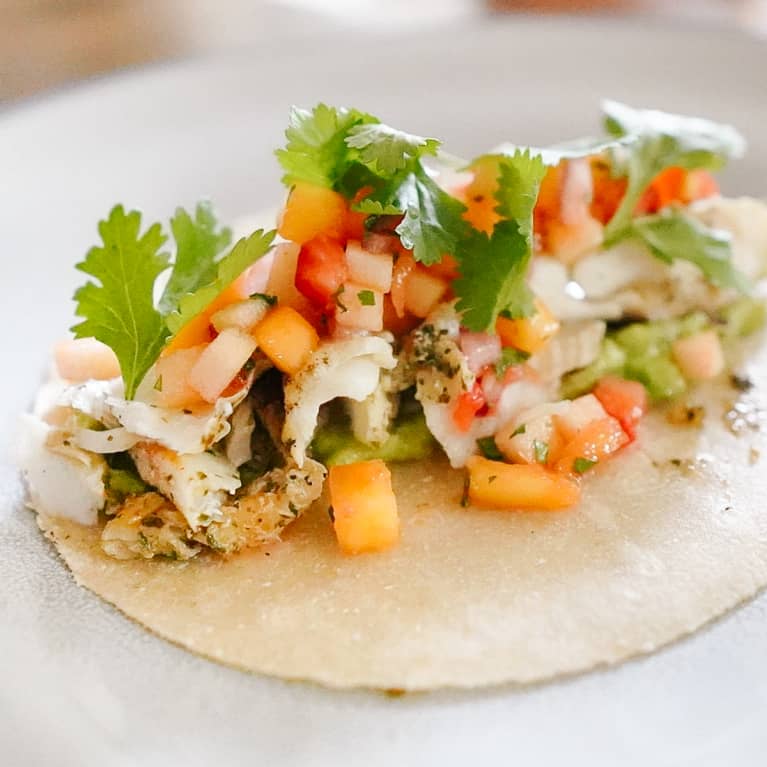 Fish Tacos With Mango Salsa