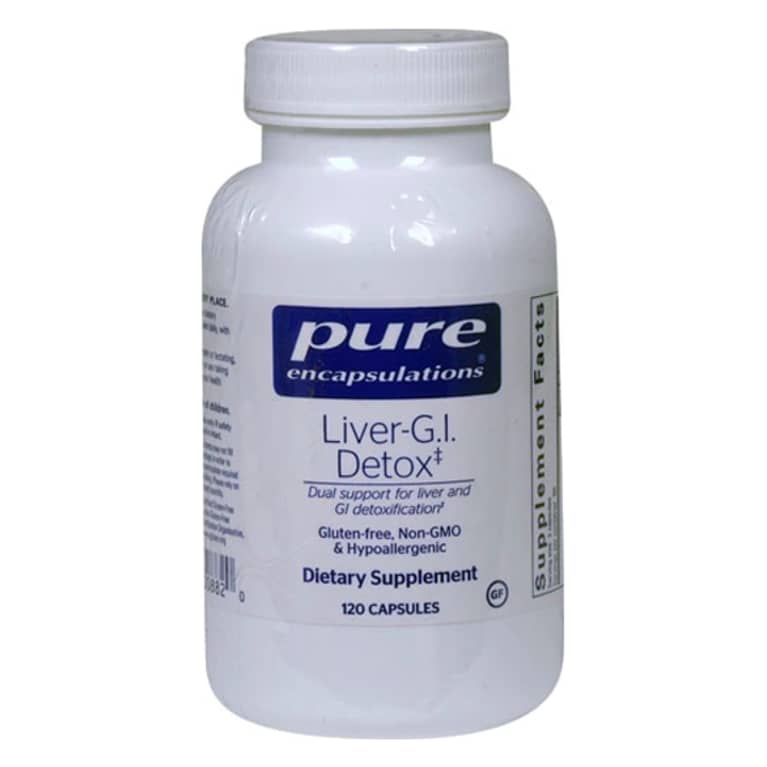 Best liver + GI support: Pure Encapsulations Liver-G.I. Detox