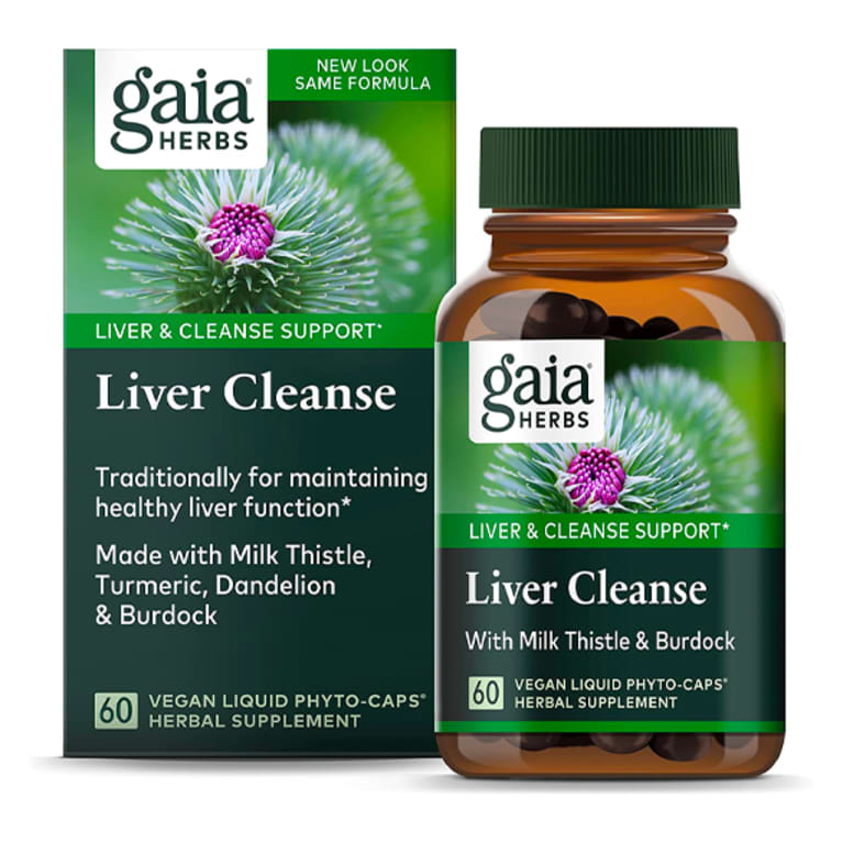Best botanical blend: Gaia Herbs Liver Cleanse
