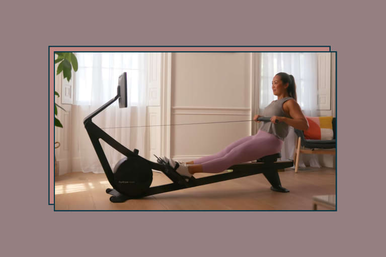 rowing machine in home