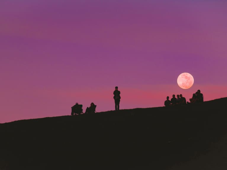 How To Harness The Transformative Power Of Tonight's Full Moon (And Total Eclipse!)