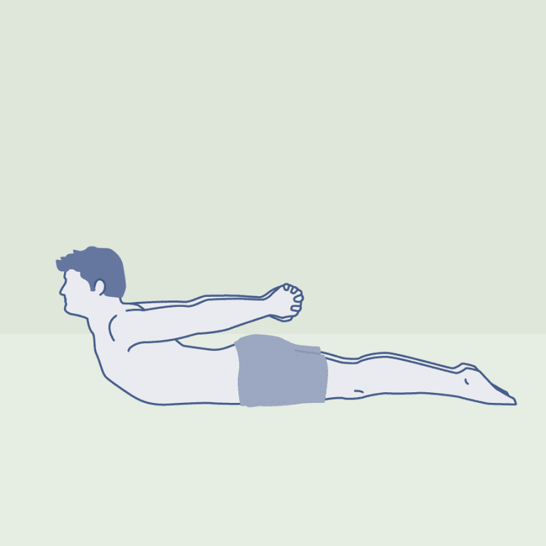 Locust Pose Locust Pose