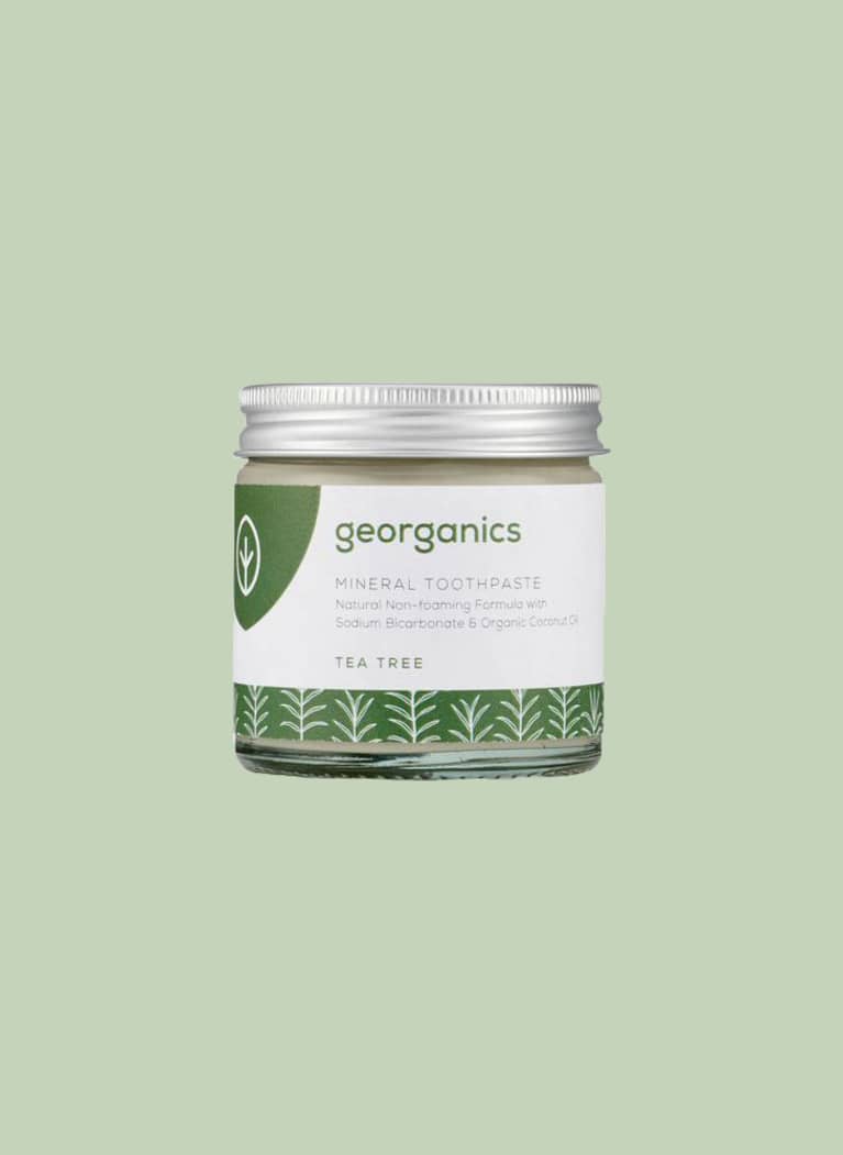 georganics Mineral Toothpaste Tea Tree georganics Mineral Toothpaste Tea Tree