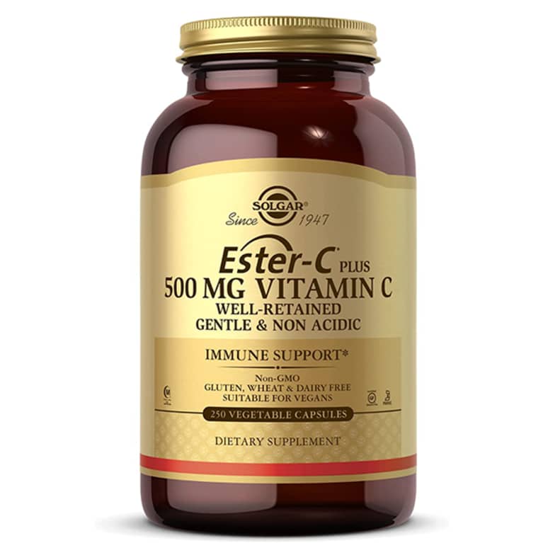 Best Ester-C: Solgar Ester-C Plus 500 mg Vitamin C Vegetable Capsules