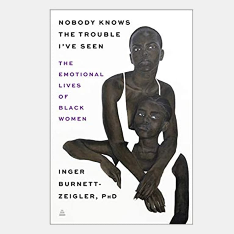 White book cover with two black girls illustrated, titled Nobody Knows The Trouble I've Seen