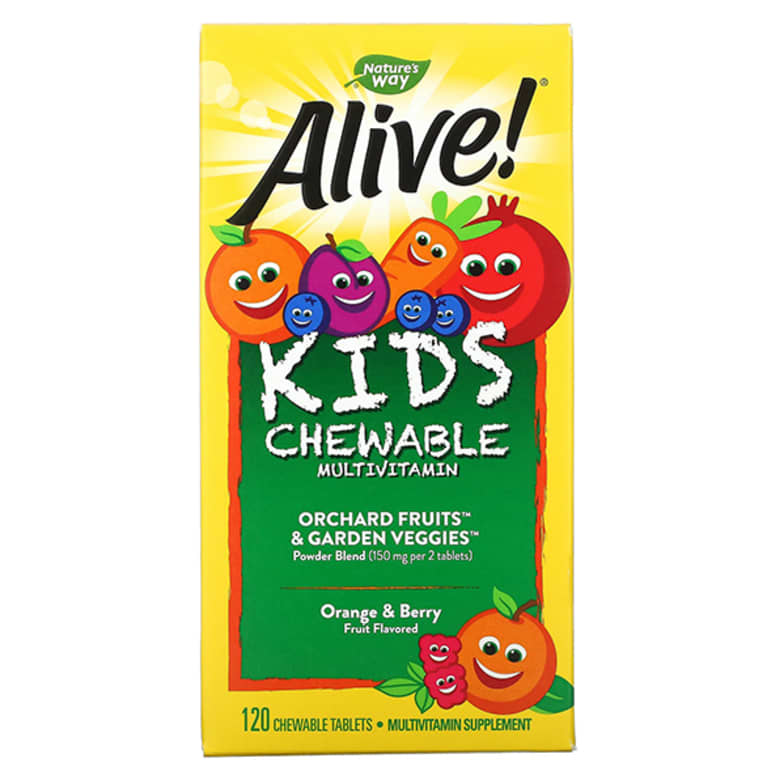 Nature’s Way Alive! Kids Chewable Multivitamin