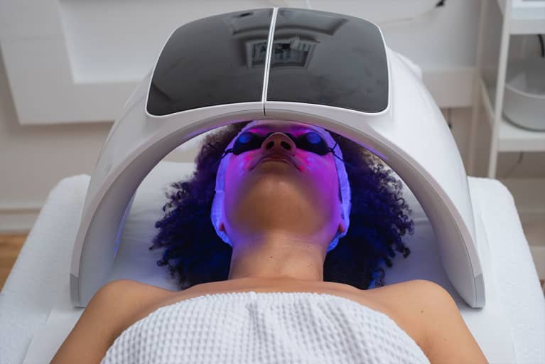 LED Light Therapy Facial Benefits & How It Works, From Experts