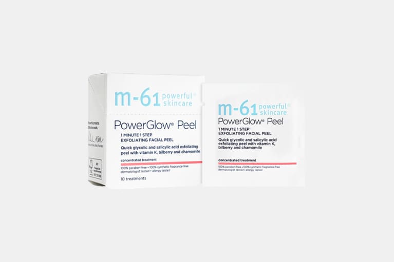 <p>M-61 PowerGlow Peel</p> Blue Mercury m-61