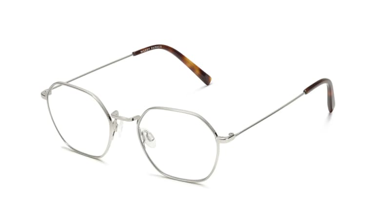 unique shaped glasses with thin frames