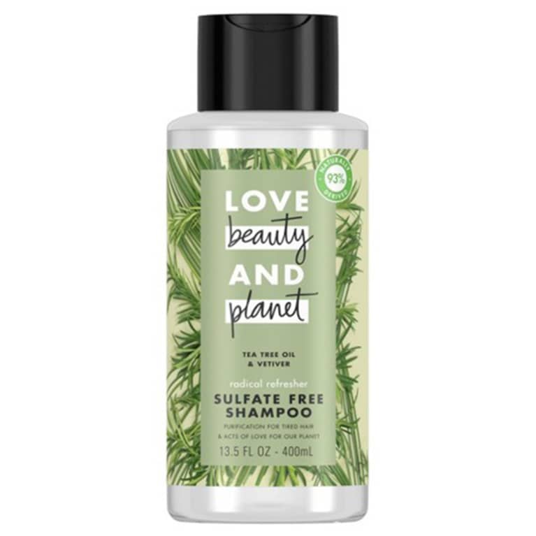 Love Beauty And Planet Sulfate-Free Tea Tree Oil & Vetiver Shampoo