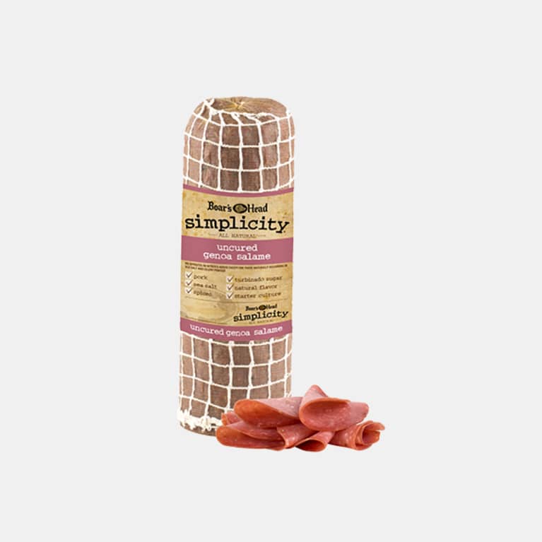 Boar's Head® Simplicity® All Natural* Uncured Genoa Salame Boar’s Head® Simplicity® All Natural* Uncured Genoa Salame