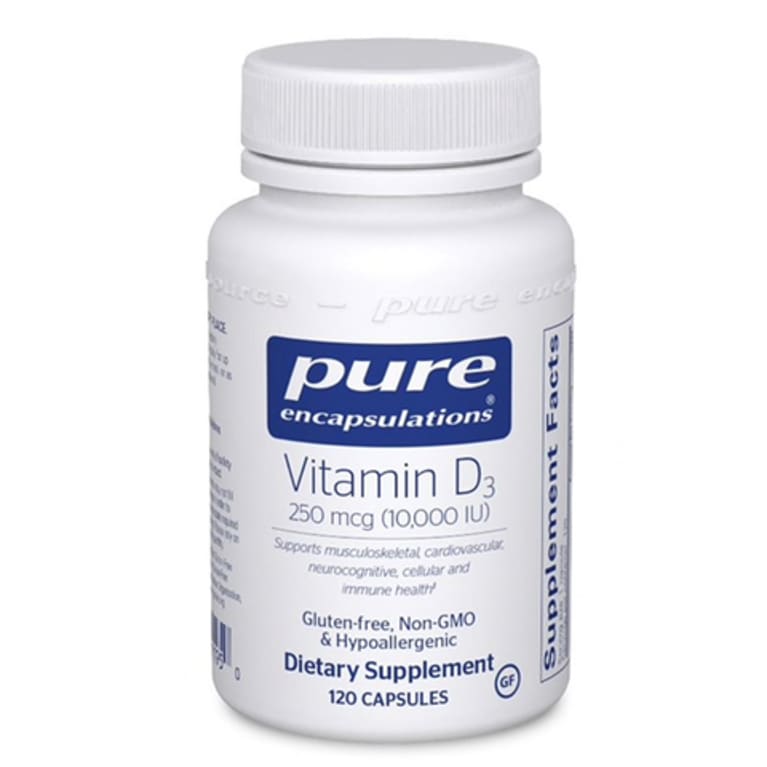 bottle of Pure Encapsulations Vitamin D3