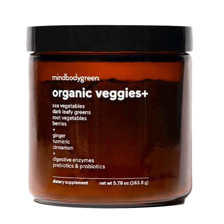Best greens detox powder: mindbodygreen organic veggies+